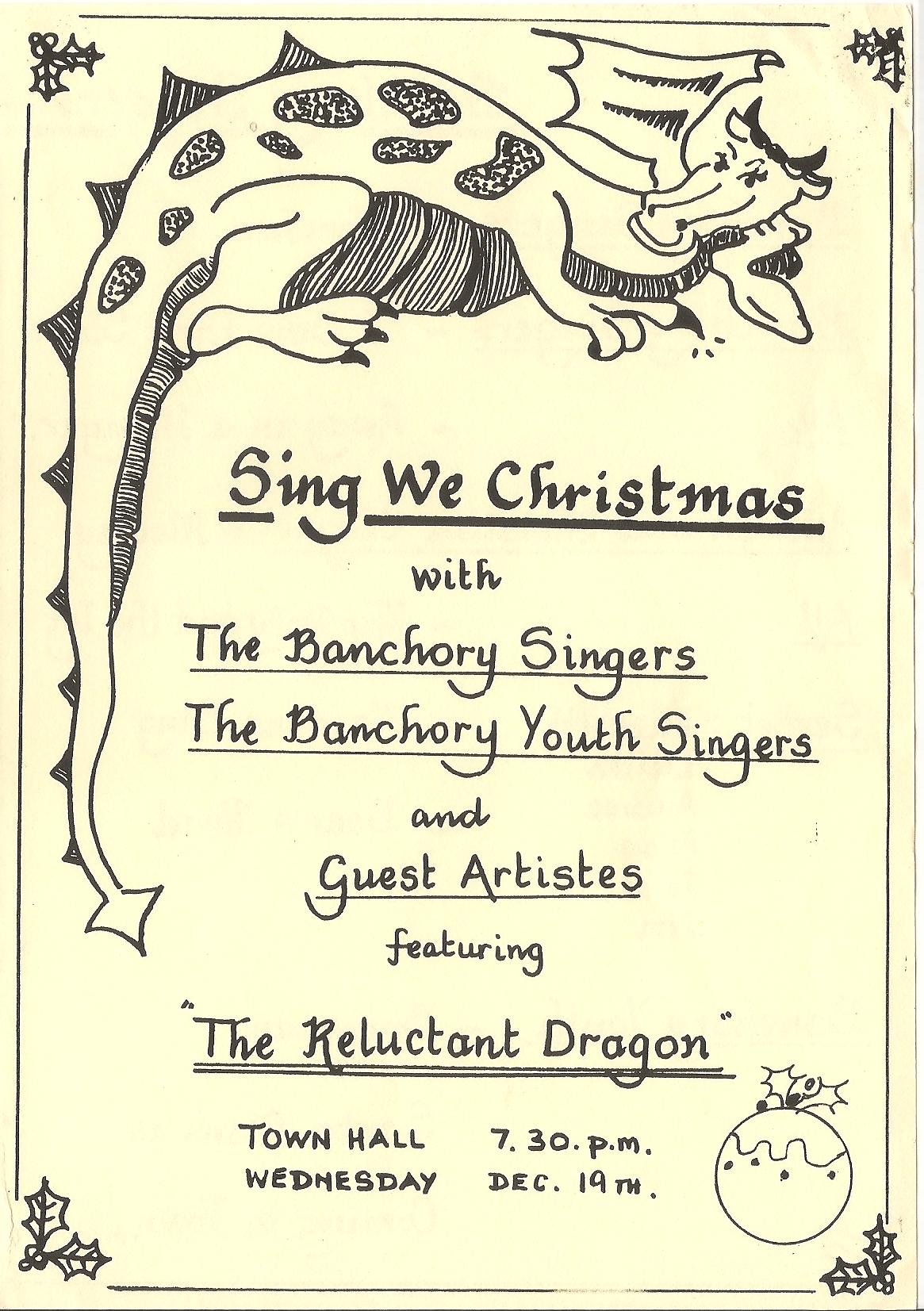 Sing We Christmas Concert 1990