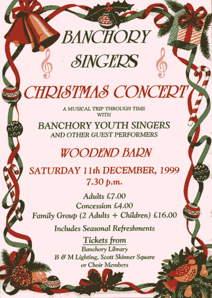 A Musical Trip Through Time Christmas Concert 1999