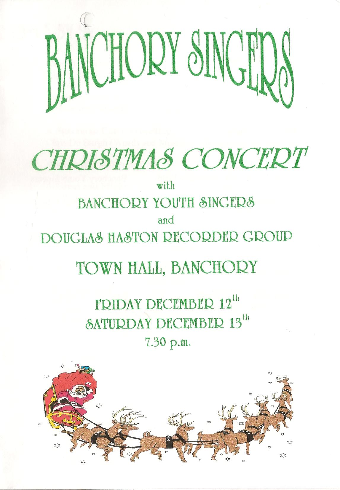 Christmas Concert 1997