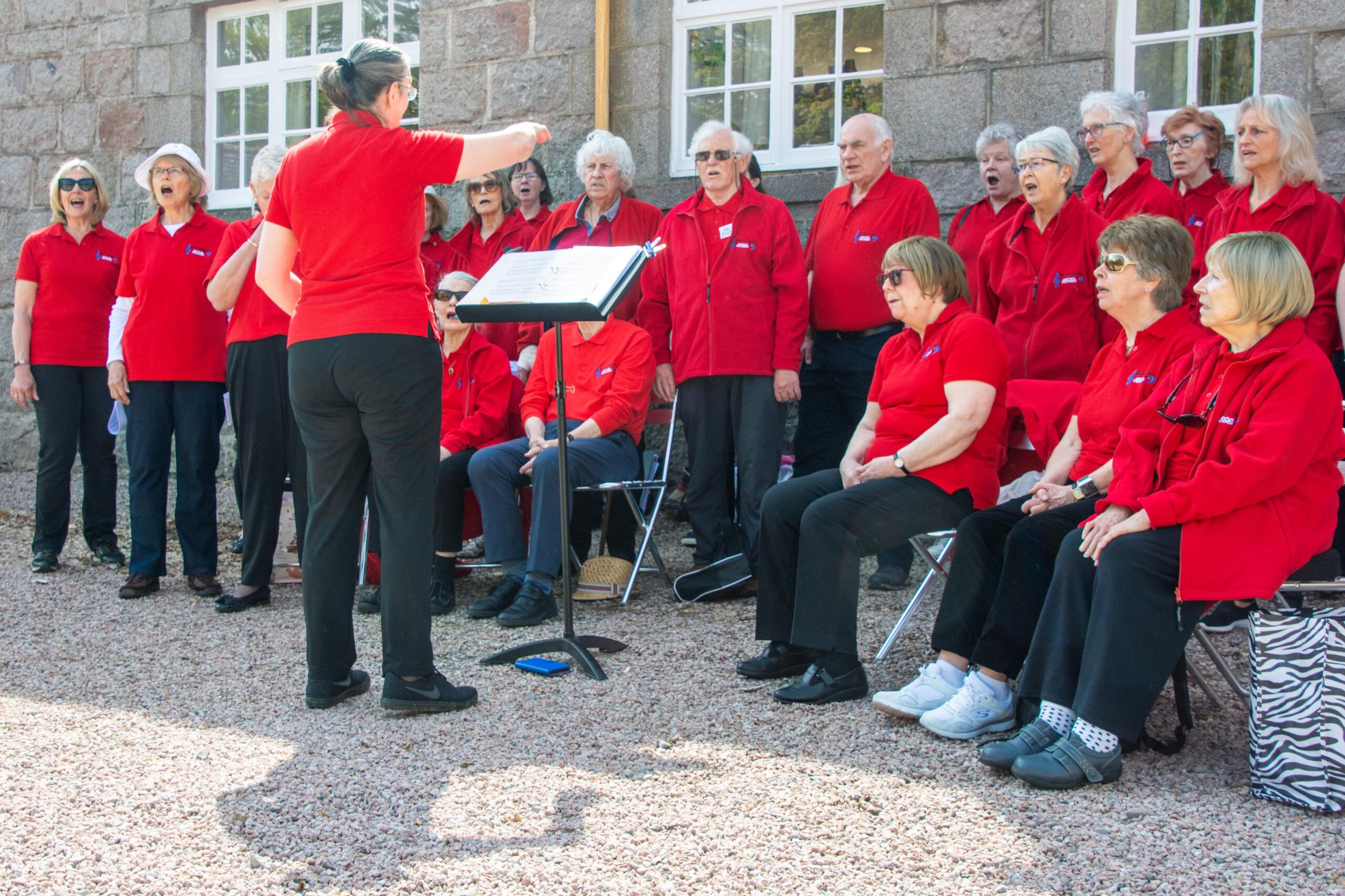 Banchory Singers Wednesday evening rehearsal